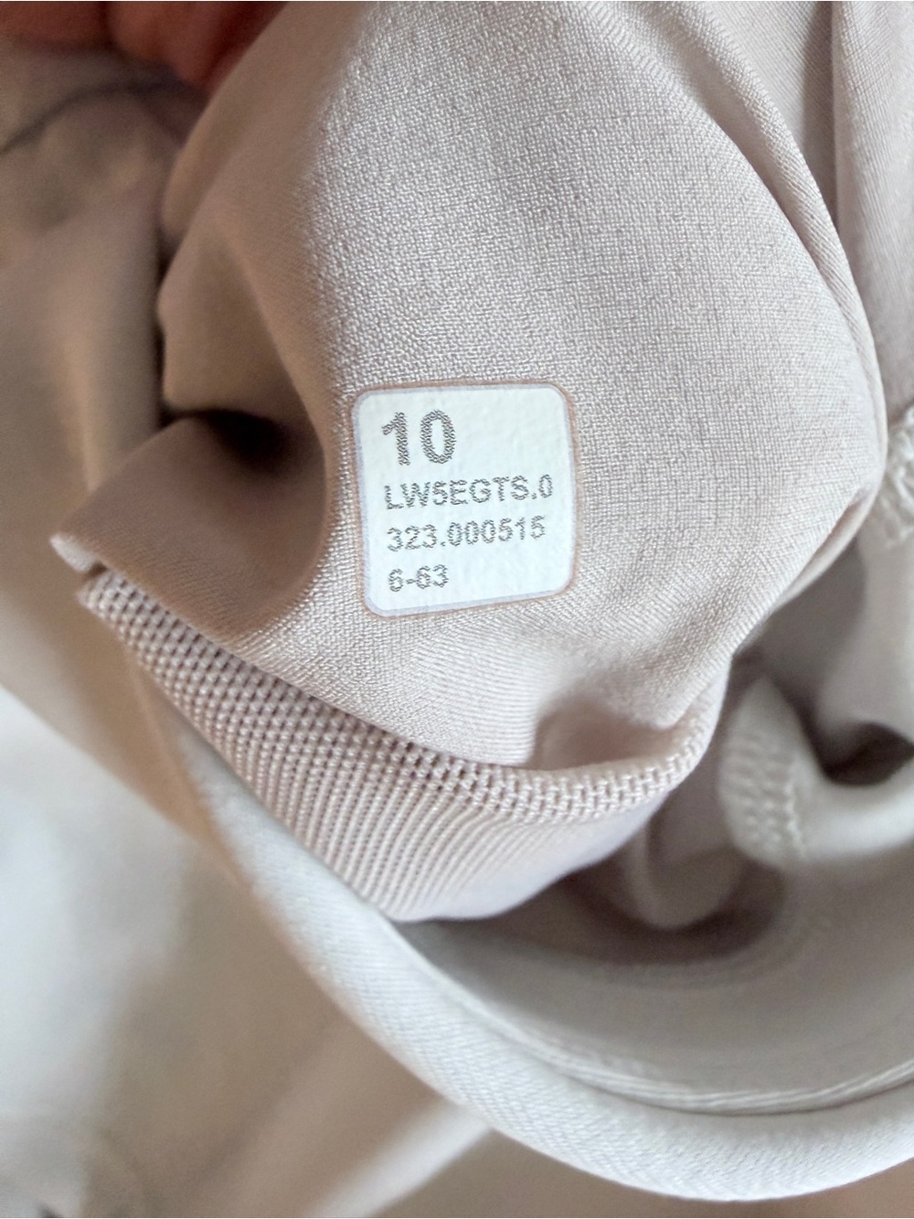 Lululemon Softstreme High-Rise Pant Full Length Bone size 10 - Picture 9 of 11